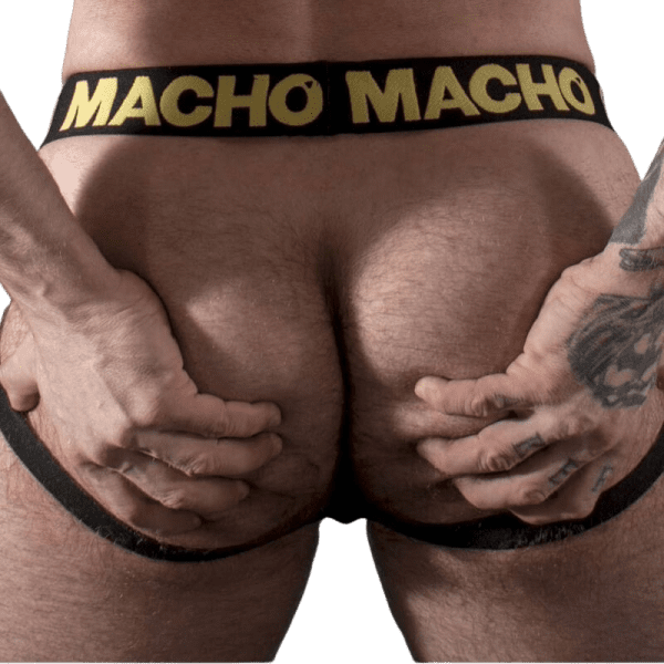 MACHO - MX25AC JOCK YELLOW LEATHER L